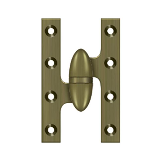Deltana OK5032BL 5 x 3-1/4 Hinge Left