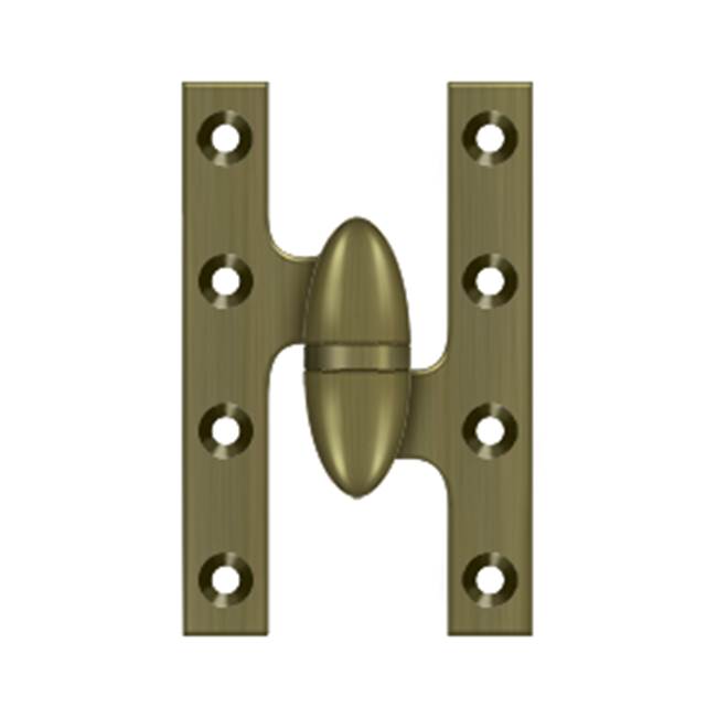 Deltana OK5032BR 5 x 3-1/4 Hinge Right