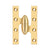 Deltana OK5032BR 5 x 3-1/4 Hinge Right