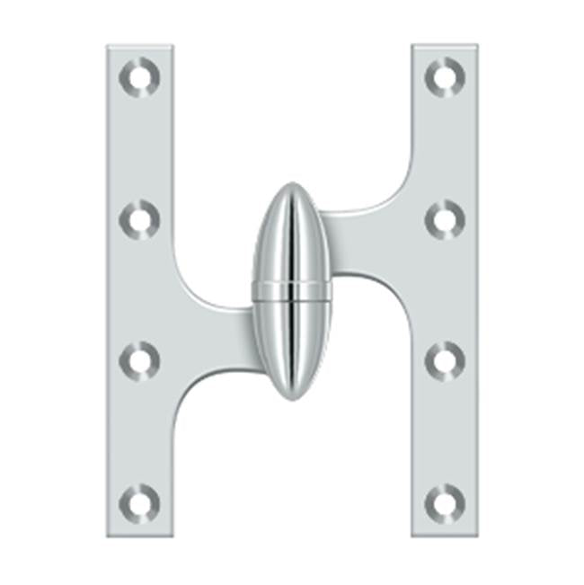Deltana OK6045BL 6 x 4-1/2 Hinge