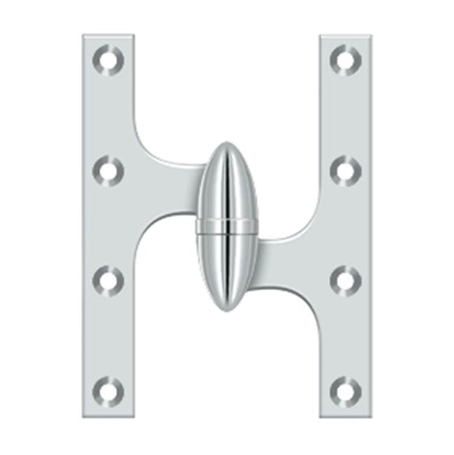 Deltana OK6045BR 6 x 4-1/2 Hinge