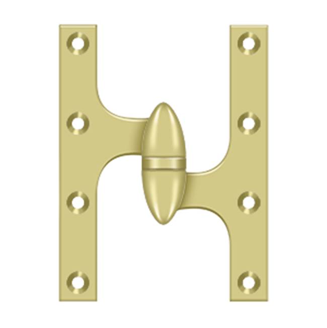 Deltana OK6045BR 6 x 4-1/2 Hinge