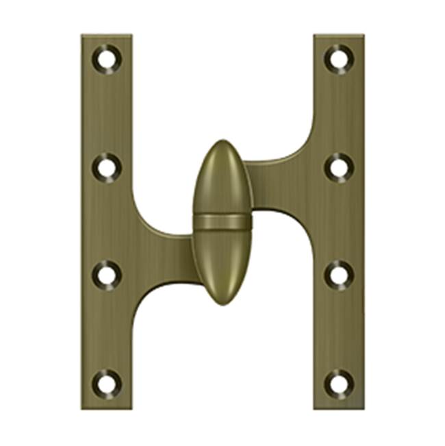 Deltana OK6045BL 6 x 4-1/2 Hinge