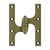 Deltana OK6045BL 6 x 4-1/2 Hinge