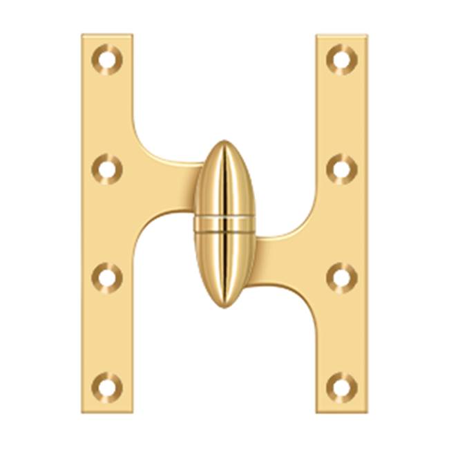 Deltana OK6045BR 6 x 4-1/2 Hinge