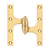 Deltana OK6050BR 6 x 5 Hinge