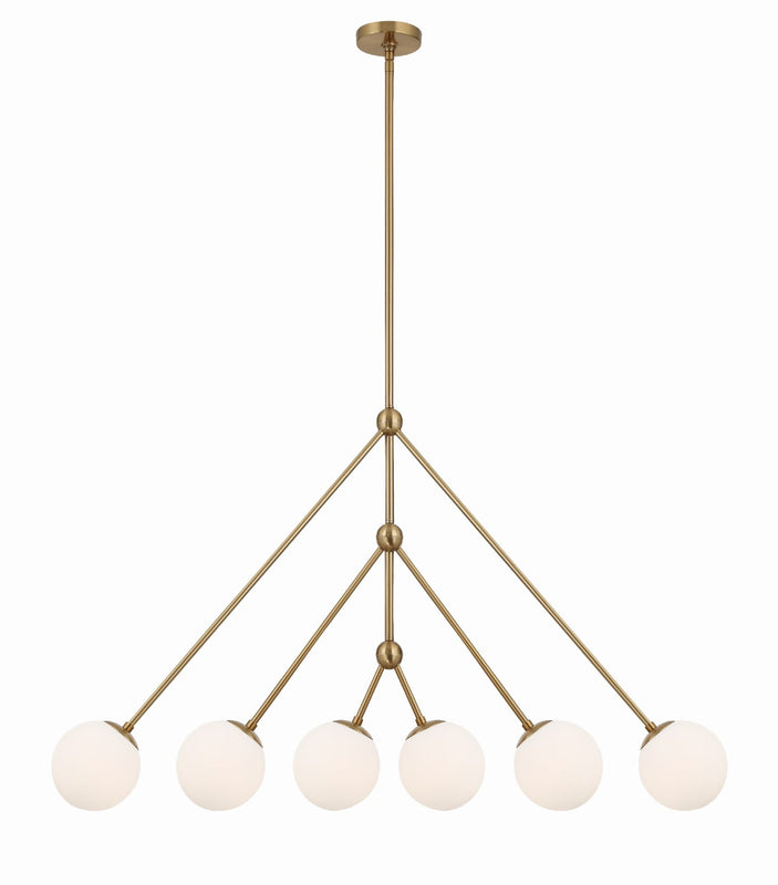 Crystorama OMN-3006 Omni 6 Light Chandelier - Parent