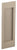 Omnia 7035 7" Pocket Door Pull