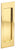 Omnia 7035 7" Pocket Door Pull