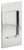 Omnia 7036 Pocket Door Pull Blank