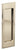 Omnia 7037 Pocket Door Pull Blank