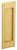 Omnia 7037 Pocket Door Pull Blank