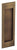 Omnia 7037 Pocket Door Pull Blank