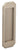 Omnia 7039 Pocket Door Pull Blank