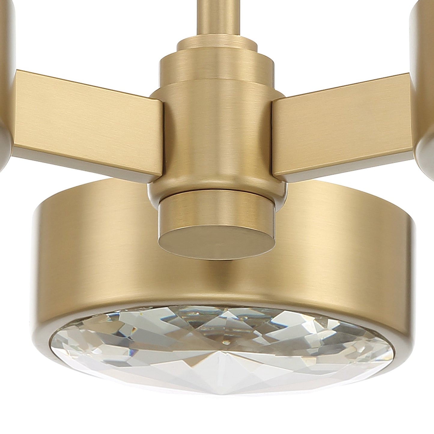 Crystorama ORS-733-MG Orson 3 Light Ceiling Mount - Modern Gold