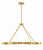 Crystorama ORS-738-MG-ST Orson 8 Light Chandelier - Modern Gold