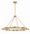 Crystorama ORS-738-MG Orson 8 Light Pendant - Modern Gold