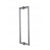 Kartners 1447806 Oslo 6" Double Shower Door Handle - Parent