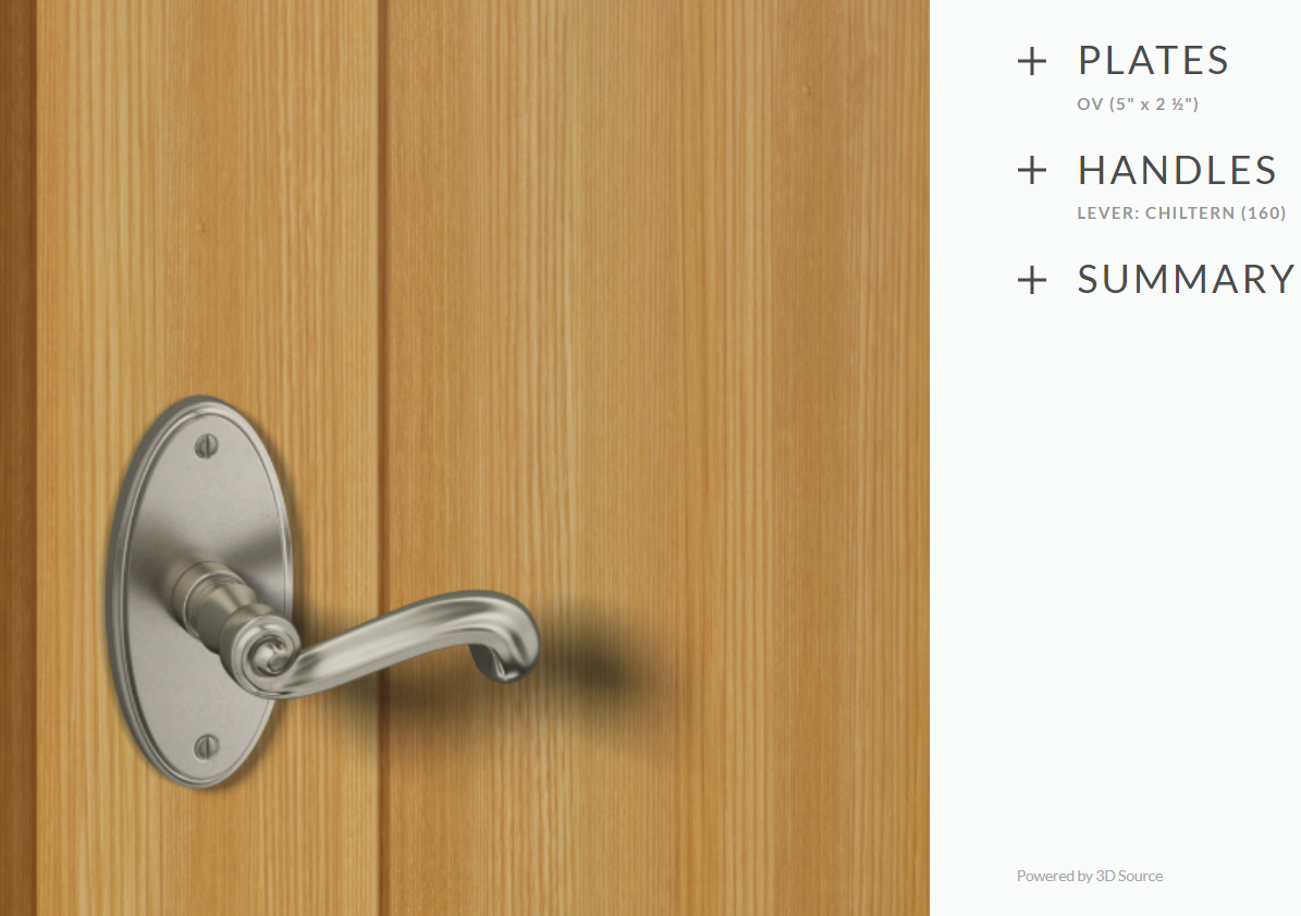 Ashley Norton OV.1600.30.R.8/4 Chiltern Passage - Dark Oil Rubbed/Satin Nickel
