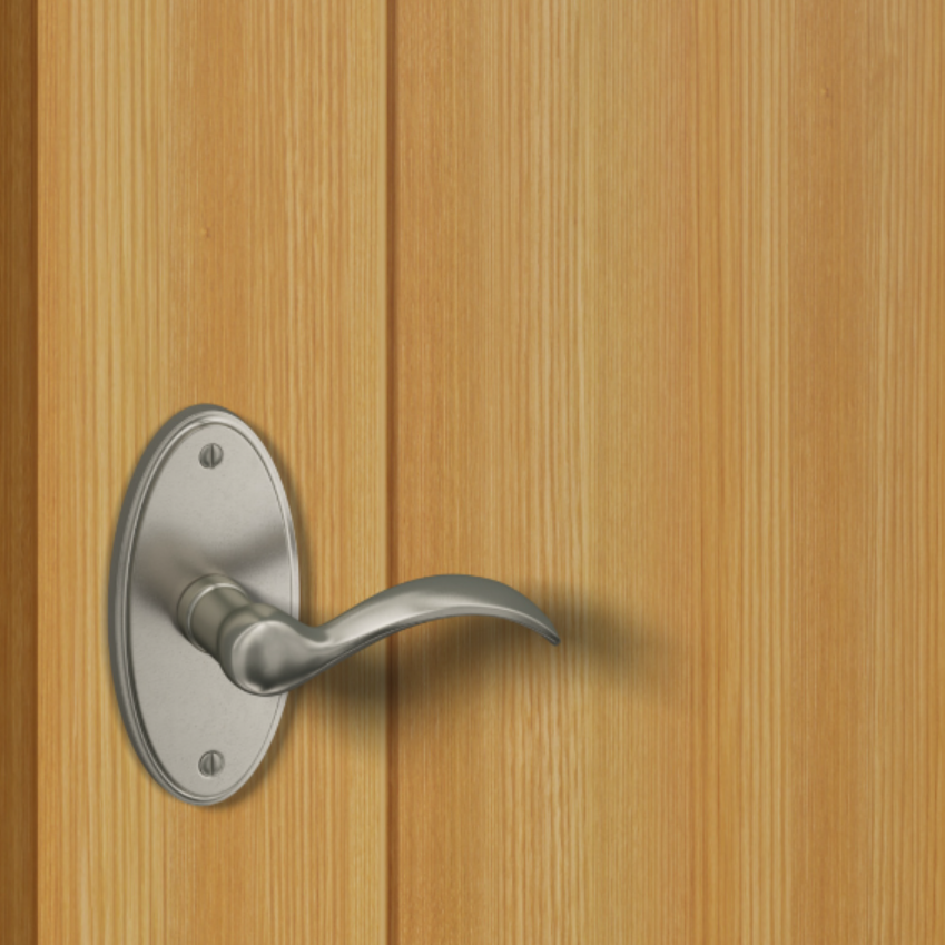 Ashley Norton OV.5000.20.R.8/4-238 Churchill Privacy - Dark Oil Rubbed/Satin Nickel