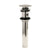 Huntington Brass P01121 Brass Push Pop-Up Drain Set