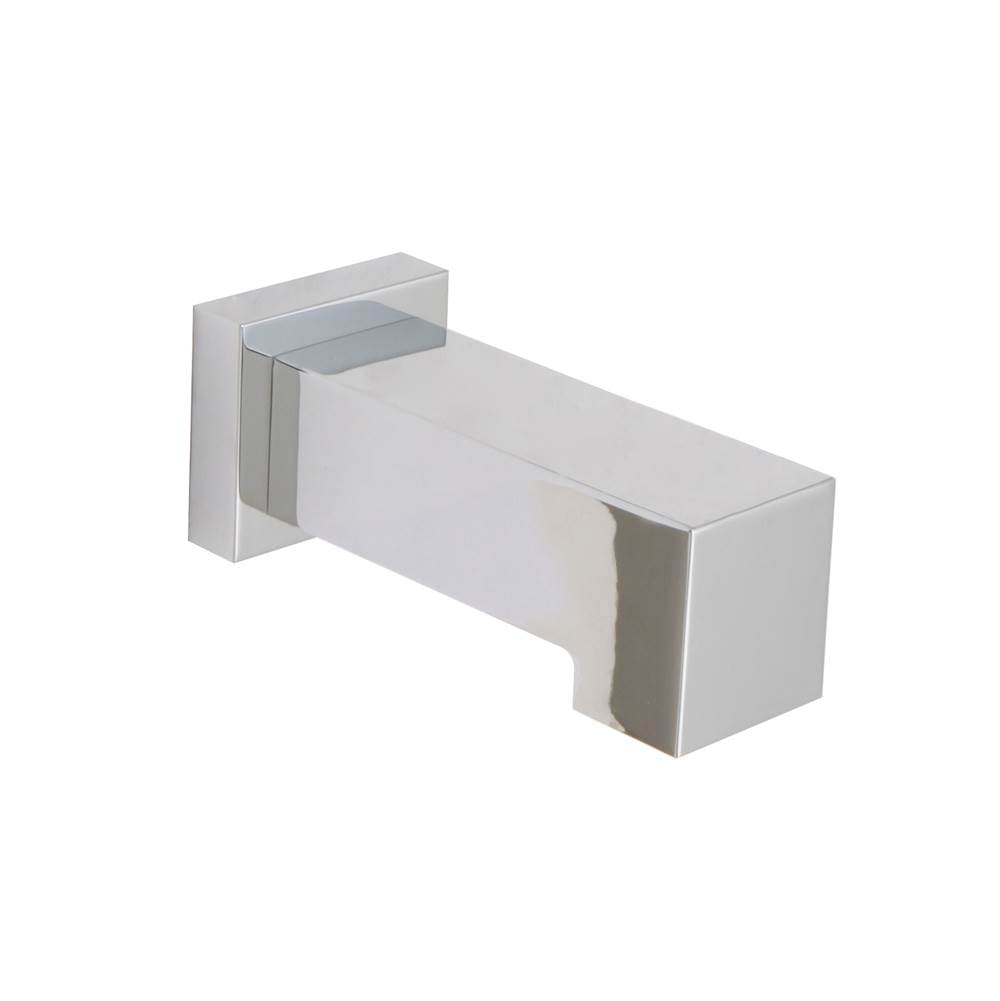 Huntington Brass P09295 Square Style Tub Spout Without Diverter - Parent