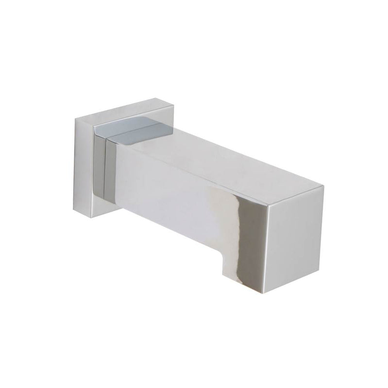 Huntington Brass P09295 Square Style Tub Spout Without Diverter - Parent