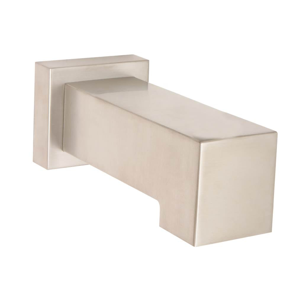 Huntington Brass P09295 Square Style Tub Spout Without Diverter