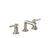 Kallista P21210-LV Central Park West Lavatory Bathroom Sink Faucet, Low Spout, Lever Handles