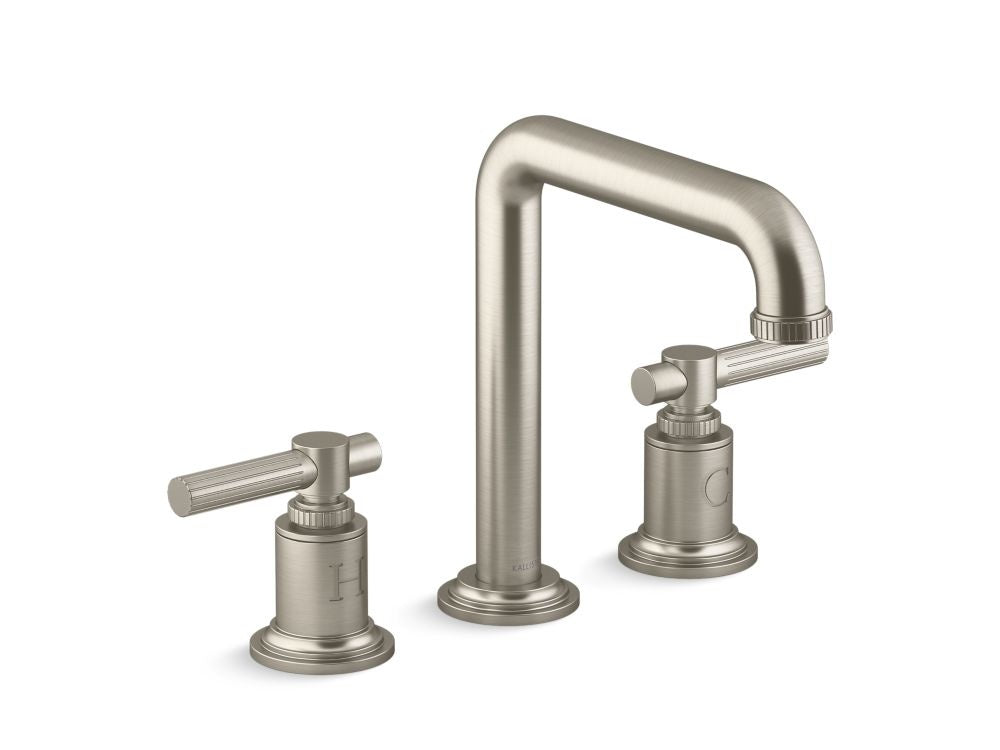 Kallista P21247-LV Central Park West Deck-Mount Roman Tub Bath Faucet, Tall Spout, Lever Handles