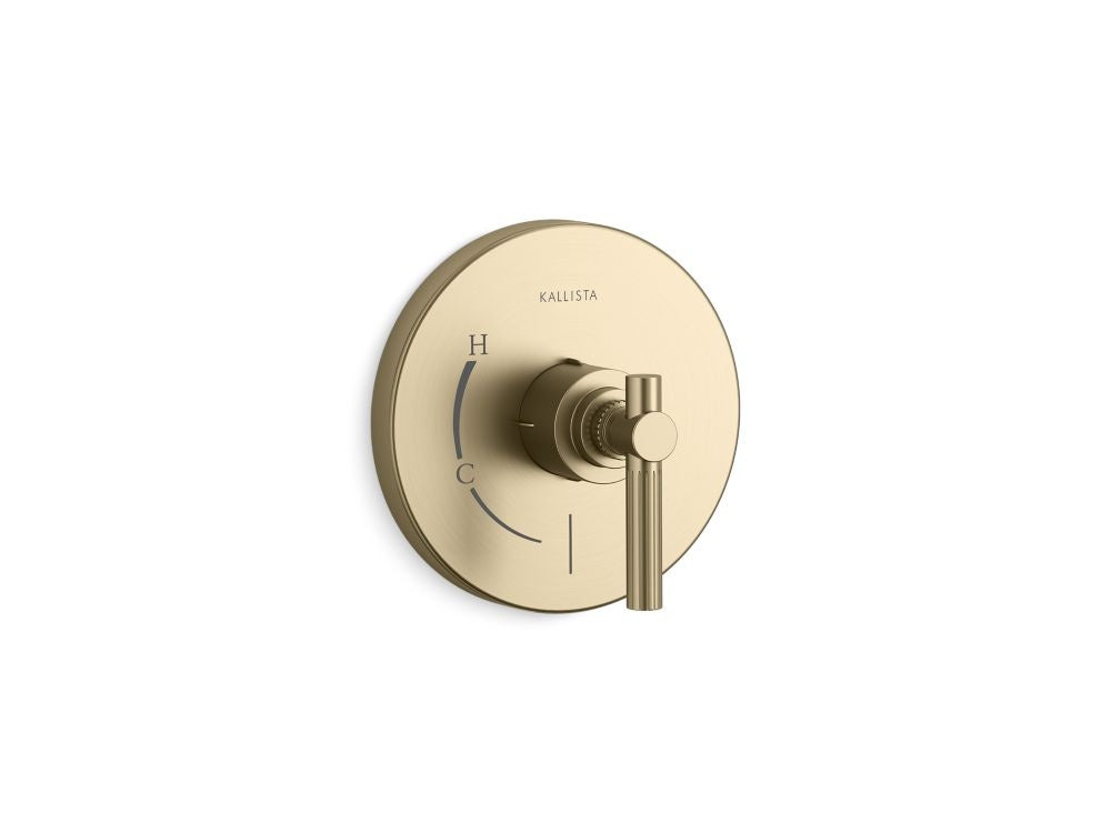 Kallista P21375-LV Central Park West Pressure Balance Trim, Lever Handle