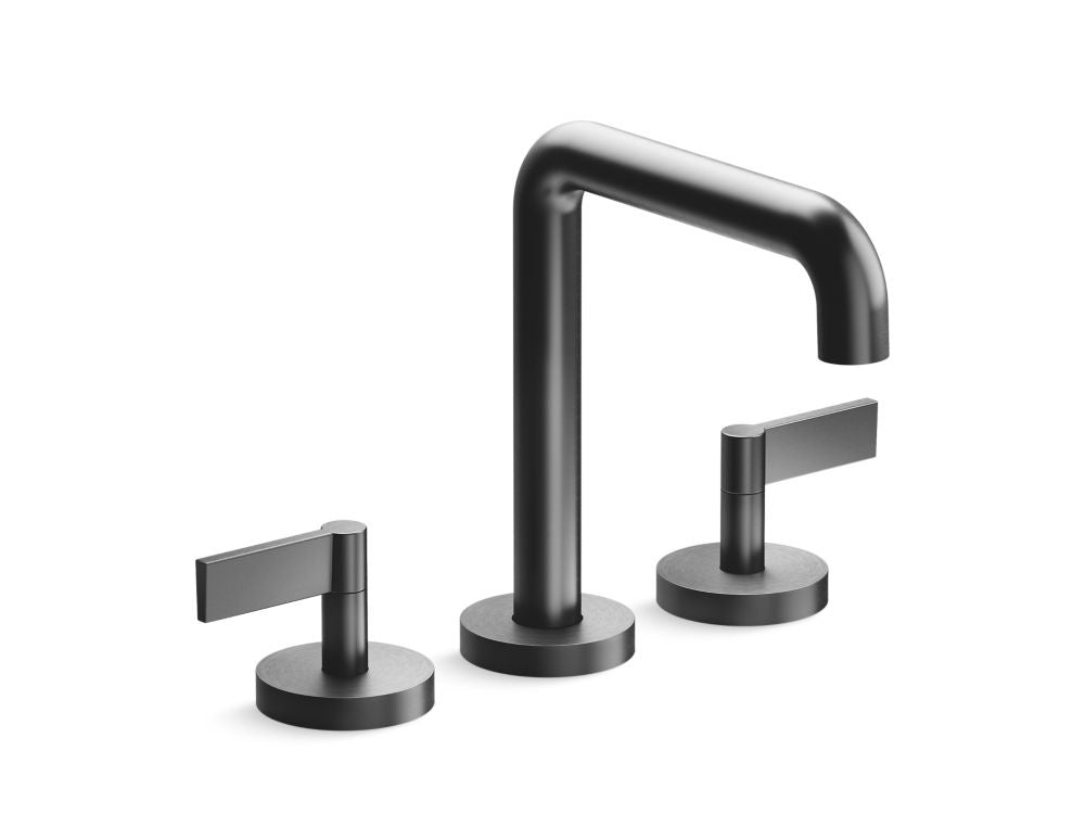 Kallista P21802-LV One Deck-Mount Roman Tub Bath Faucet, Tall Spout, Lever Handles - Parent