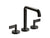 Kallista P21802-LV One Deck-Mount Roman Tub Bath Faucet, Tall Spout, Lever Handles