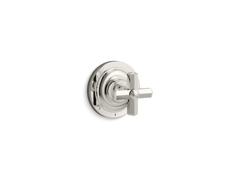 Kallista P22713-CR For Town Volume Control Trim, Cross Handle