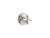 Kallista P22713-CR For Town Volume Control Trim, Cross Handle