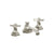 Kallista P22731-00 For Town Lavatory Bathroom Sink Faucet, Low Spout, Cross Handles
