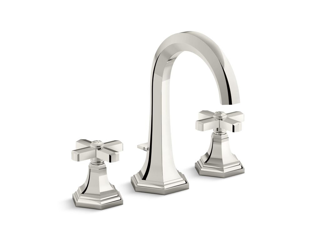 Kallista P22732-00 For Town Lavatory Bathroom Sink Faucet, Tall Spout, Cross Handles