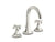 Kallista P22732-00 For Town Lavatory Bathroom Sink Faucet, Tall Spout, Cross Handles
