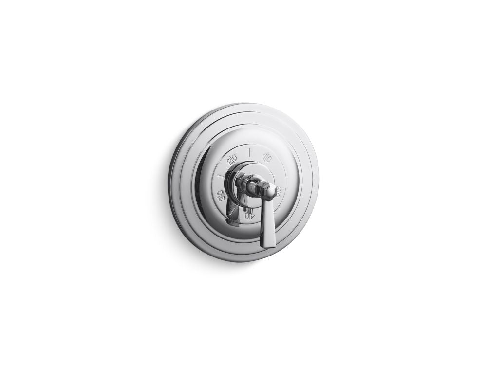 Kallista P22762-LV For Town Thermostatic Trim, Lever Handle