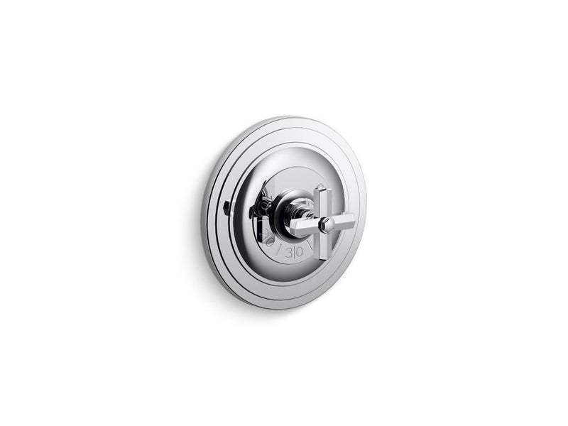 Kallista P22762-XX For Town Thermostatic Trim, Cross Handle