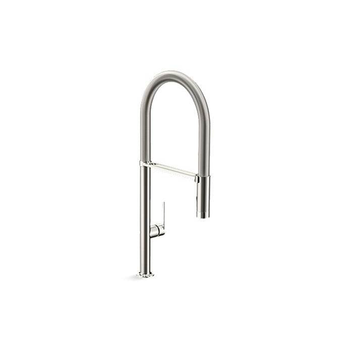 Kallista P23174 Juxtapose semi-pro faucet with po spray - Parent