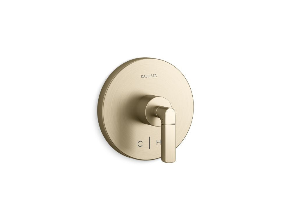 Kallista P23329-LV One Nazaré® Thermostatic Shower Trim Lever Handle