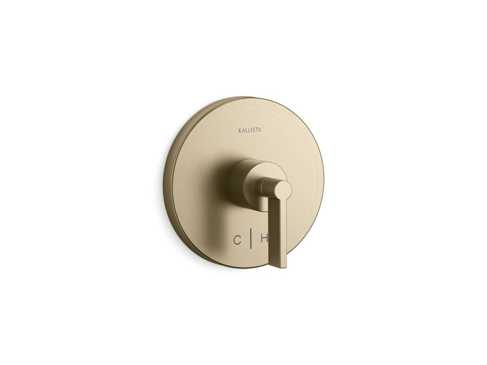 Kallista P24421-LV One Thermostatic Trim, Lever Handle