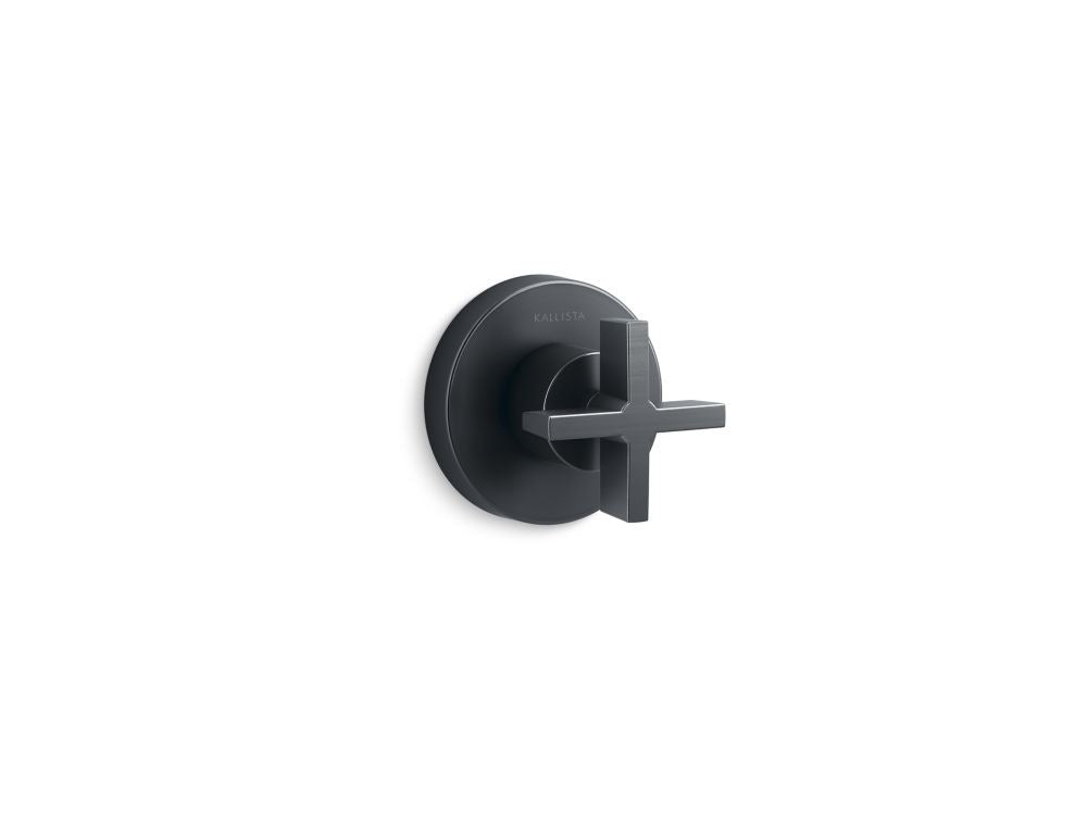 Kallista P24423-CR One Volume Control Trim, Cross Handle