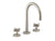 Kallista P24490-CR One Lavatory Bathroom Sink Faucet, Gooseneck, Cross Handles