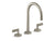 Kallista P24490-LV One Lavatory Bathroom Sink Faucet, Gooseneck, Lever Handles