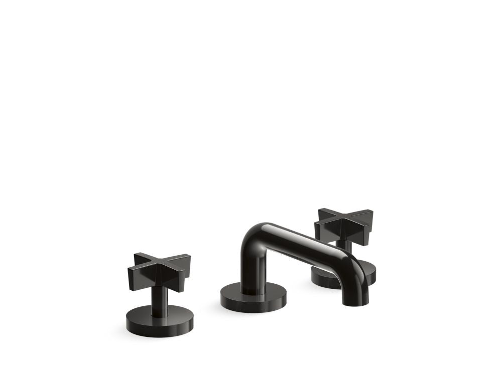 Kallista P24491-CR One Lavatory Bathroom Sink Faucet, Low Spout, Cross Handles