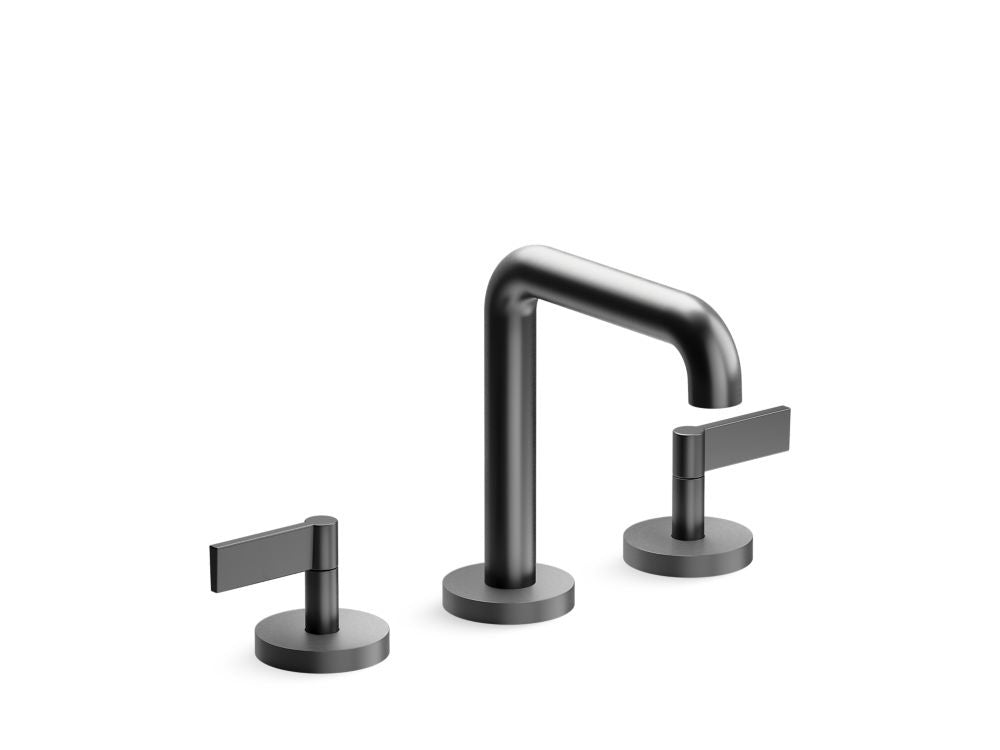 Kallista P24492-LV One Lavatory Bathroom Sink Faucet, Tall Spout, Lever Handles