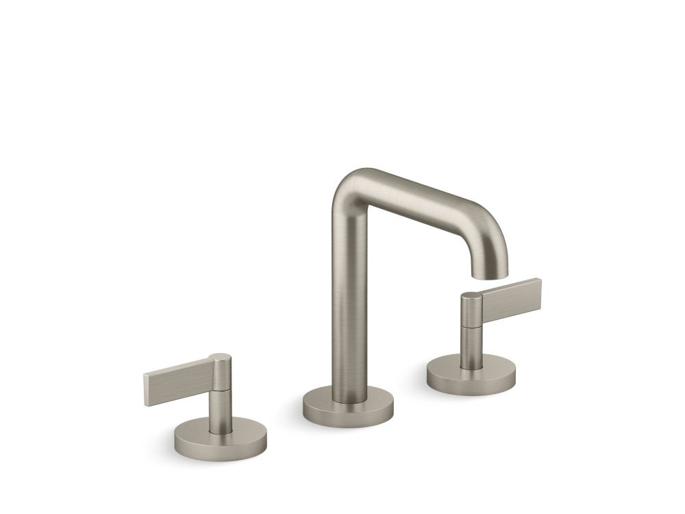 Kallista P24492-LV One Lavatory Bathroom Sink Faucet, Tall Spout, Lever Handles