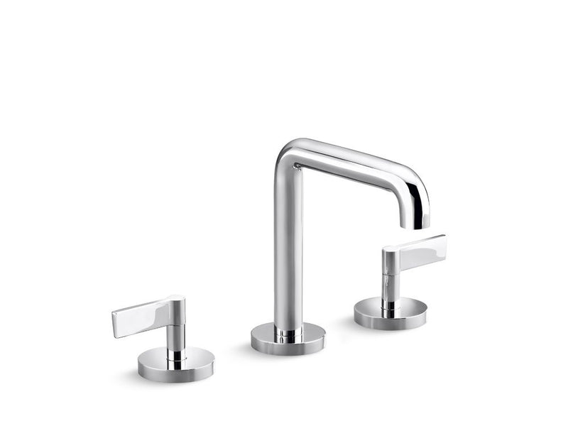 Kallista P24492-LV One Lavatory Bathroom Sink Faucet, Tall Spout, Lever Handles
